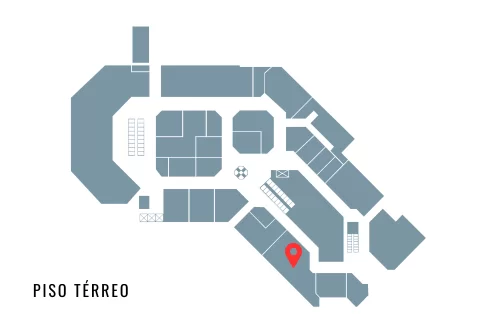 Localização da loja Ilustre Móveis no mapa do D&D Shopping